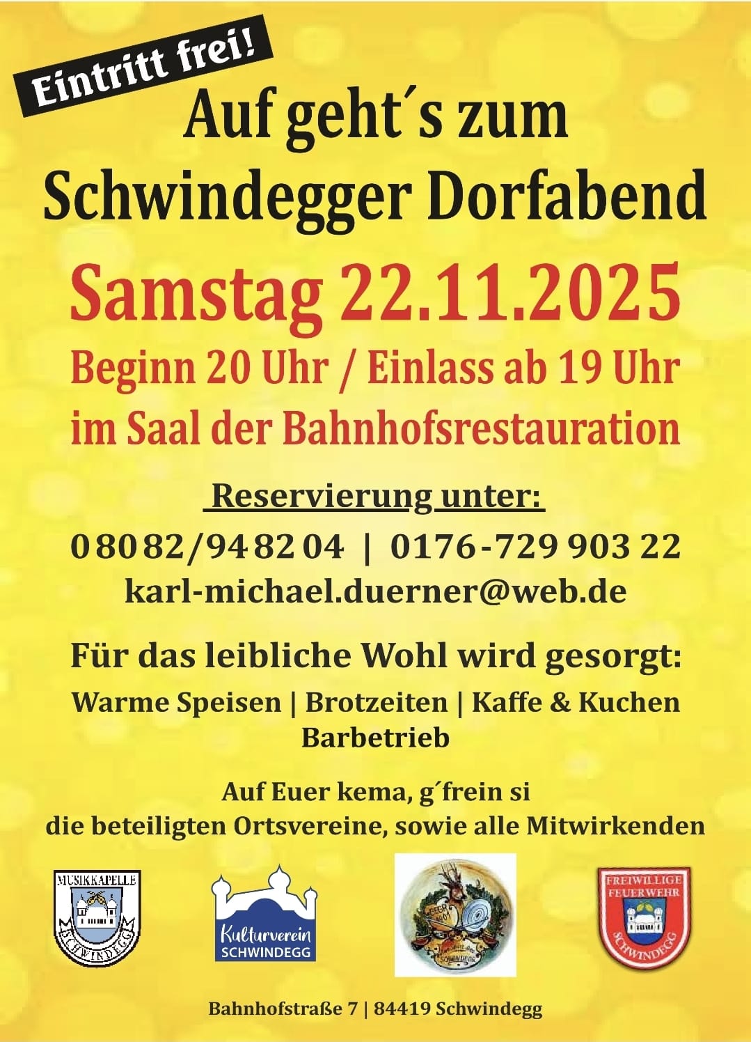 Kulturverein Schwindegg im neuen Vereinshemd 2024